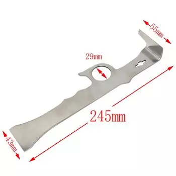 Скребок для пчелиного улья WLMGN M из нержавеющей стали