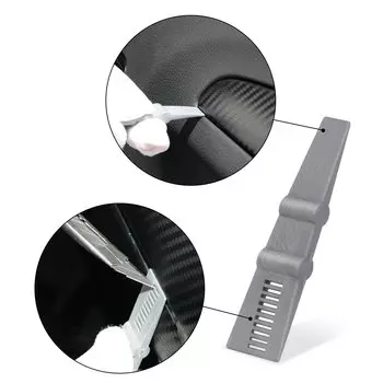 Скребок FOSHIO из углеродного волокна для мягкой упаковки, Швабра для покрытия автомобильного винилового листа, вспомогательный аппликатор для заточки окон, инструмент для установки наклеек