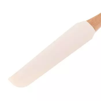 Скребок силиконовый N2HAO с деревянной ручкой