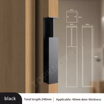 Скрытая дверная ручка TOP KNORR