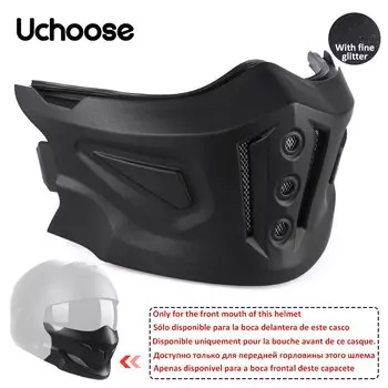 Скрытая маска на лицо самурая, Боевая маска на лицо с черепом, аксессуары для мотоциклетного шлема в стиле ретро, только маска, шлем в комплект не входит, съемный