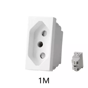 Скрытая настольная розетка Rewnssin черная 16A