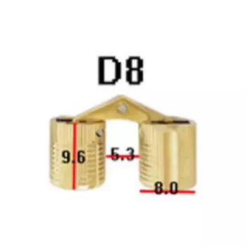 Скрытые латунные петли, мини цилиндрическая Скрытая цепь для соединения шкафа, мебельная фурнитура, складная Скрытая цепь