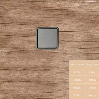 Скрытые ручки для шкафов imango, серый, цинковый сплав