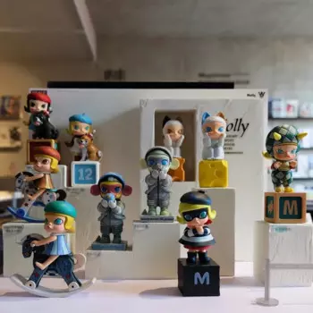 Скульптура «Молли на годовщину», классическая версия, искусственная экшн-фигурка, загадочная коробка, Коллекционная модель, игрушки, детский подарок-сюрприз