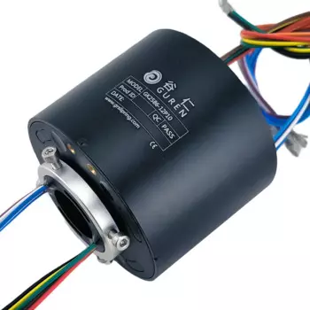 Сквозное отверстие проводящее скользящее кольцо вращающееся электрическое соединительное кольцо для коллектора вращающееся соединение