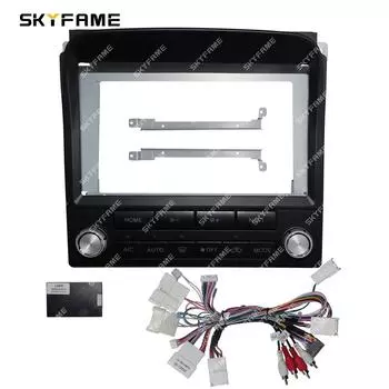 SKYFAME автомобильная рамка, адаптер для фасции Canbus Box, Android радиоприемник, комплект панели для Toyota Land Cruiser 100 LC100 Lexus LX470