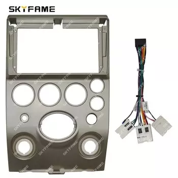 SKYFAME автомобильная рамка, адаптер для фасции, Android радиоприемник, комплект панели для установки приборной панели для Infiniti QX56