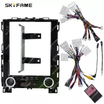 SKYFAME автомобильная рамка, адаптер для фасции, Android радиоприемник, комплект панели для установки приборной панели для Renault Koleos Megane 4, талисман Samsung SM6