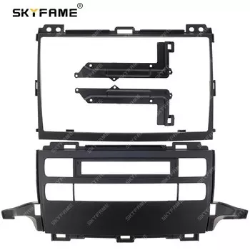 SKYFAME автомобильная рамка, лицевой адаптер, Android-радио, аудиосистема приборной панели, комплект панели для Toyota land Cruiser Prado 120 J120 LC120