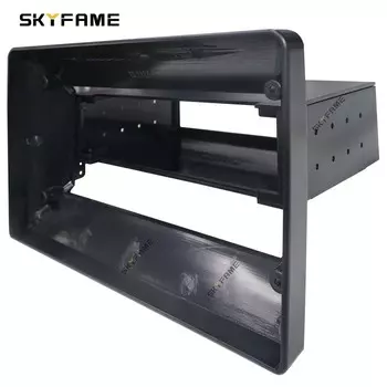 SKYFAME Автомобильная универсальная одинарная рама от DIN до 9-дюймовой 10-дюймовой рамы