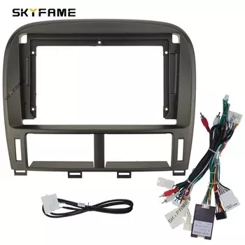 SKYFAME автомобильный адаптер рамки Canbus декодер Android радио приборной панели комплект для Lexus LS430