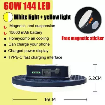 SKYSHADOW USB перезаряжаемый светодиодный фонарь