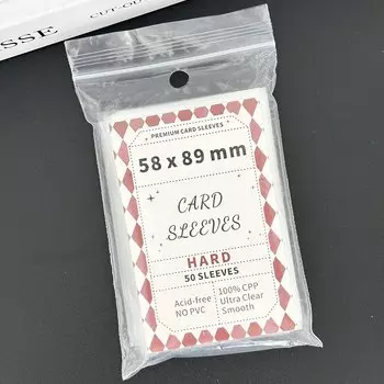 SKYSONIC прозрачные держатели для карточек 50 шт