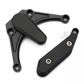 Слайдеры двигателя с ЧПУ для Yamaha YZF R1 2009 2010 2011 2012 2013 2014, защитная накладка для защиты от падения, Золотая защитная рамка