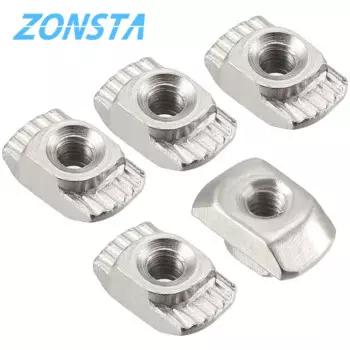 T-гайки ZONSANTA из углеродистой стали M3 M4 M5 M6 M8