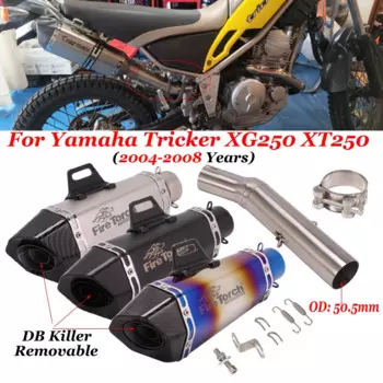 Выхлопной глушитель для мотоцикла Yamaha Tricker XG250 XT250 XG XT 250 2004 - 2008