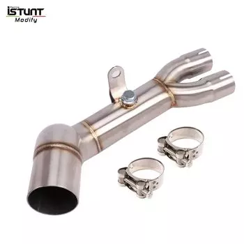 Слипоны для Honda Cb1000R 2009 - 2018 выхлопная труба для мотоцикла из нержавеющей стали Середина соединения оригинальный глушитель espmoto