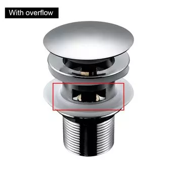 Слив ROVATE хром