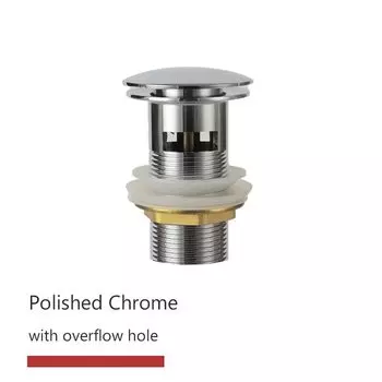 Сливная пробка для раковины SEKOVA, латунь, матовый черный/хром/розовое золото/матовое золото