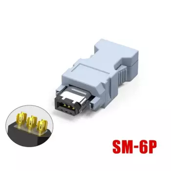 SM-6P/6E разъем 1394 штекер кодировщика совместимый с Yaskawa Panasonic Delta сервопривод штепсельные Разъемы для 16-28AWG провода