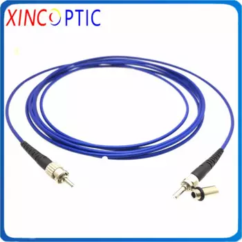 SMA905-ST 400/440um УФ оптимизированный кварцевого волокна металлический ободок VIS 200-1100nm 0.22NA 3,0 мм 1/2/3 м волоконно-оптический патч-корд