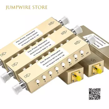 SMA / N Type RF Регулируемый сигнальный аттенюатор 0-90 дБ шаговый Регулируемый аттенюатор/Регулируемый аттенюатор с кнопкой