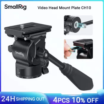 SmallRig штатив с панорамной головкой и наклонной головкой с быстроразъемной пластиной для Arca Swiss для компактных видеокамер и DSLR-камер-3259B