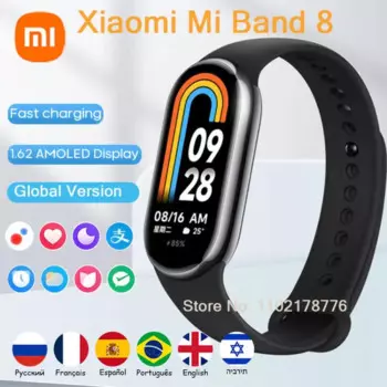 Смарт-браслет Xiaomi Mi Band 8, 1,62 дюйма, с AMOLED-экраном