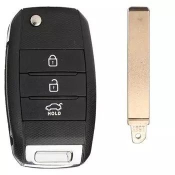 Смарт-брелок Jingyuqin 3/4B для Kia Carens Cerato Forte K2 K3 K5 Rio 3 Soul 2017 Sorento Optima Sportage Hyundai Avante