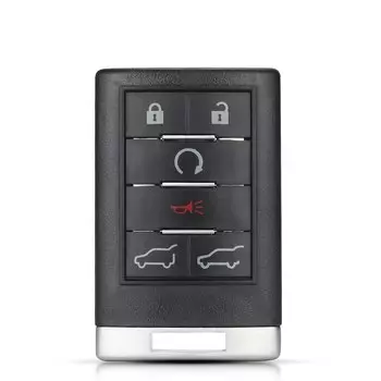 Смарт-брелок KEYYOU для CADILLAC ATS SRX STS CTS DTS, чехол для ключа с вставкой, задняя крышка