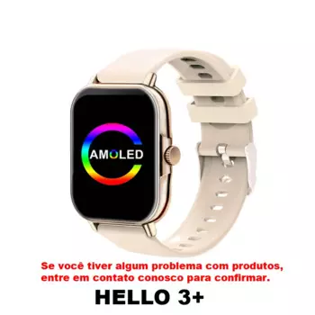 Смарт-часы Amoled с экраном, 49 мм, BT Call, 4 ГБ ПЗУ, локальная музыка, компас, Relojes Inteligentes, мужские и женские умные часы Hello 3plus