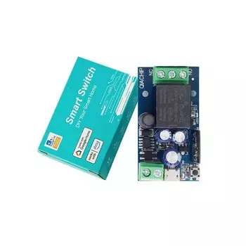 Смарт-часы EWelink Smart WiFi Relay Smart Switch DC 5V 12V 24V 48V WirelessRemote Control 1 Way Alexa Googole Home