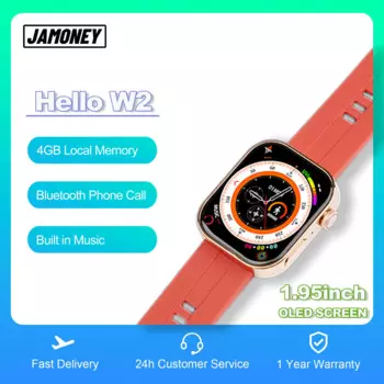 Смарт-часы Hello W2 с поддержкой 4 Гб памяти