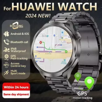 Смарт-часы мужские, экран 1,85 дюйма, GPS, с компасом