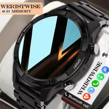 Смарт-часы мужские водонепроницаемые, 4G, с пульсометром