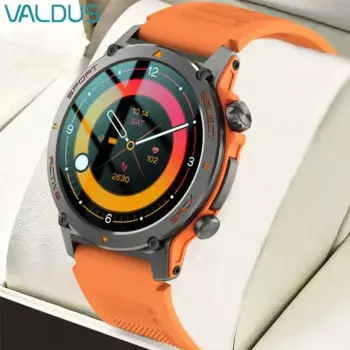 Смарт-часы VALDUS VD31 Pro для мужчин и женщин, спортивные водонепроницаемые умные часы с функцией звонков по Bluetooth и ЭКГ AMOLED, 2024