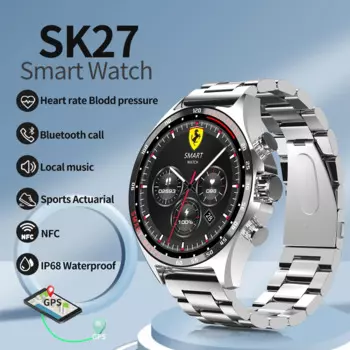 Смарт-часы XUESEVEN SK27, Bluetooth, 1,58 дюйма, GPS