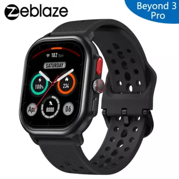 Смарт-часы Zeblaze Beyond 3 Pro, GPS, Bluetooth, AMOLED дисплей 2,15 дюйма