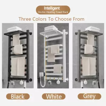 Электрический полотенцесушитель WJNMONE серый