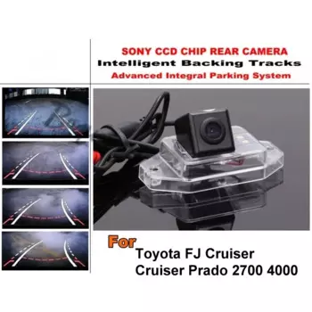 Смарт-Камера заднего вида для Toyota FJ Cruiser Land Cruiser Prado 2700 4000