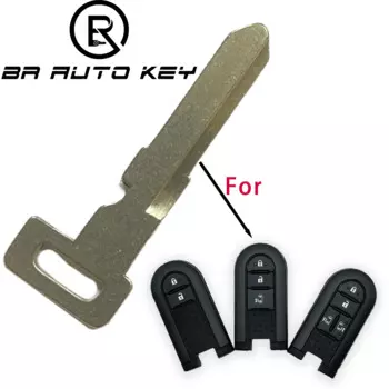 Смарт-ключ, аварийный ключ для входа без ключа, лезвие UNCUT для Daihatsu, умный ключ Toyota Passo Rush Wigo