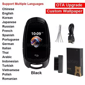 Смарт-ключ SK05S с ЖК-дисплеем, универсальный модифицированный дистанционный ключ от автомобиля для BMW, Audi, Ford, VW, KIA, Hyundai, Chevrolet