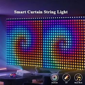 Smart LED Curtain Lights MtReal