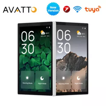 Смарт-панель управления AVATTO Tuya с поддержкой Wi-Fi и сенсорным управлением