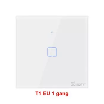 Смарт-переключатель SONOFF T1EU 1/2/3 Gang Wi-Fi