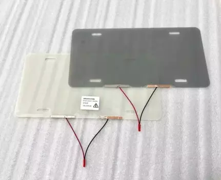 Смарт-пленка PDLC для использования номерного знака автомобиля