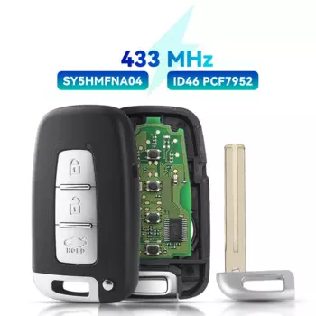 Смарт-пульт дистанционного управления KEYYOU, ключ без ключа, 4 кнопки, 433 МГц, с чипом ID46 для Hyundai I30 IX35 SY5HMFNA04