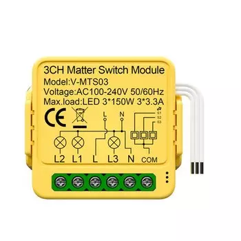 Smart switch Konouyouko для HomeKit 16A 1/2/3CH