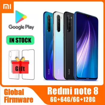 Смартфон Xiaomi Redmi Note 8, Snapdragon 665, 48 МП, 18 Вт, быстрая зарядка
